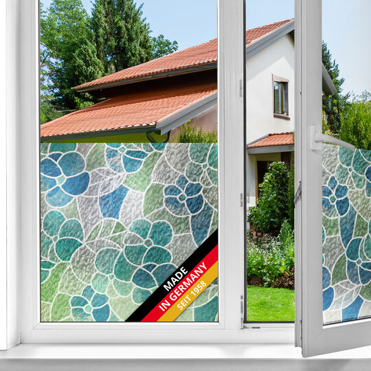 Fensterfolie Lisboa blau image number null